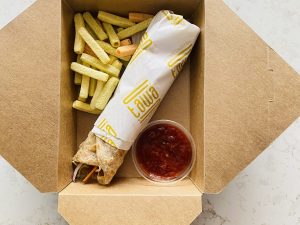 Szechuan Paneer Roll