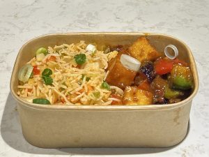 Tangra Paneer with Fried Rice